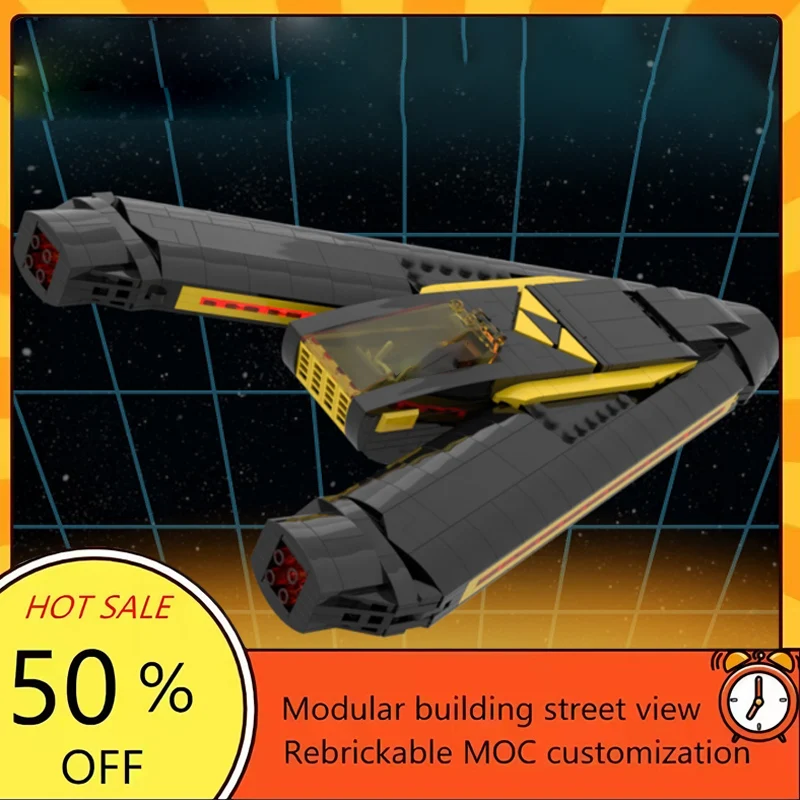 

627PCS Popular Space War Movie Model MOC Building Bricks Spaceship Modular Technology Gifts Holiday Assemble Children Toy Suit