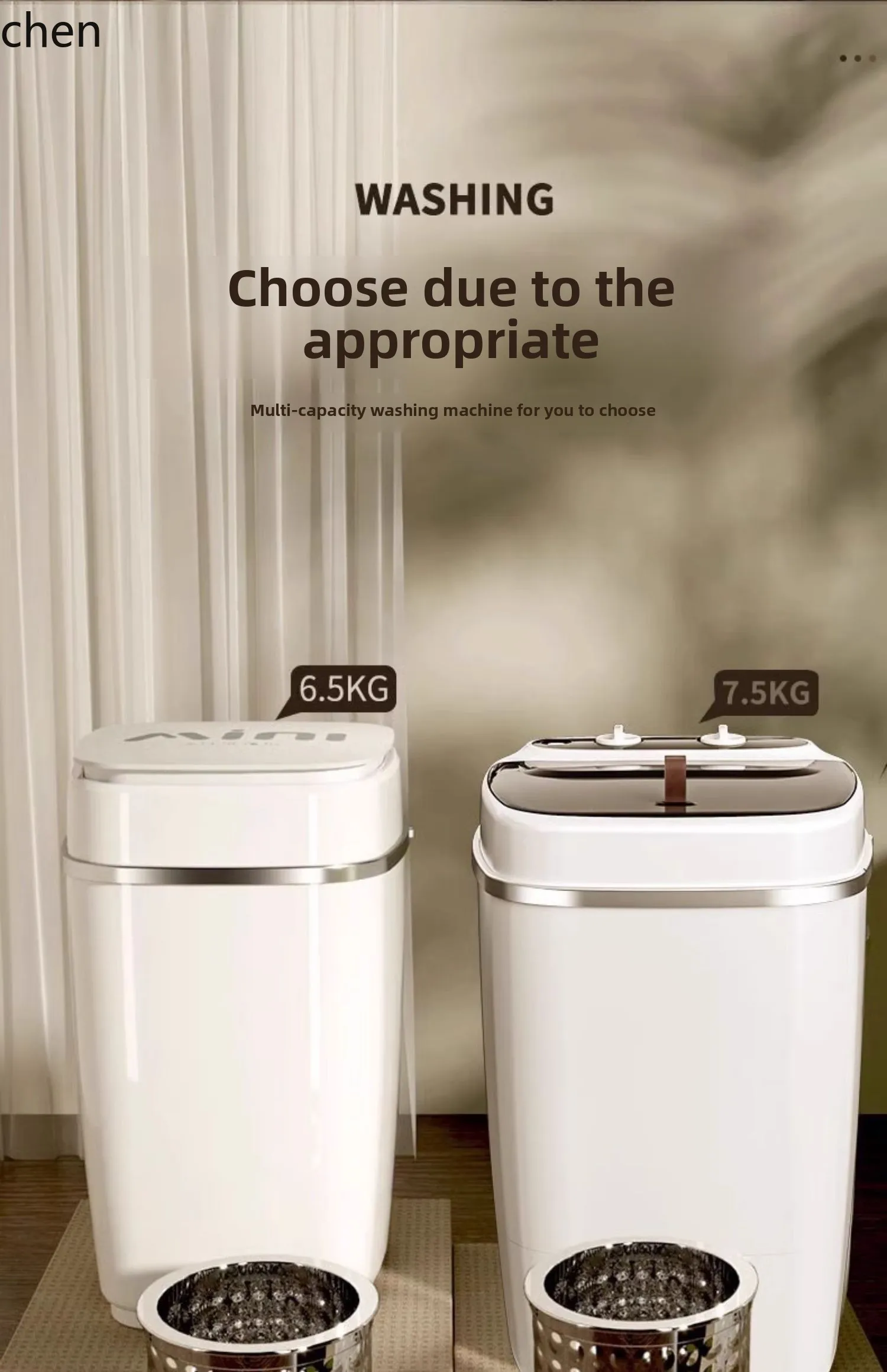 HTT เครื่องซักผ้าขนาดเล็ก mini elution แบบบูรณาการหอพักเต็มกึ่งอัตโนมัติถังเดียว