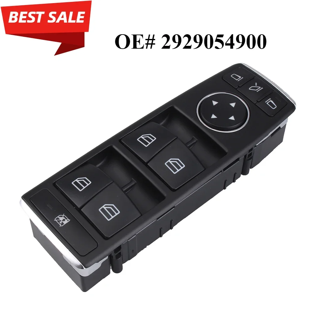 Power Master Window Control Switch Button Console for Mercede-Benz ML350 B250 GL350 GLE550 W292 2929054900