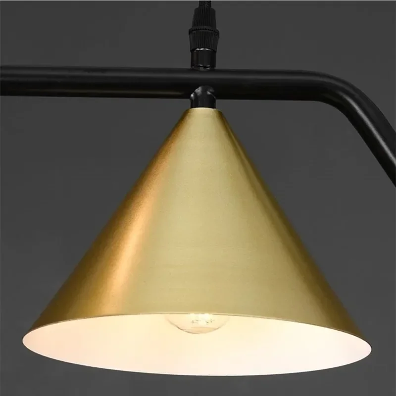 Glass Ball Led Ceiling Chandelier for Kitchen Dining Tables Desks Room Pendant Decor Interior Lighting Black
