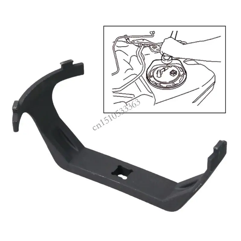 090E مضخة الوقود المقبس خزان قفل خواتم أداة إزالة الصواميل وجع لمعظم نماذج السيارات إصلاح السيارات مضخة الوقود أداة #5