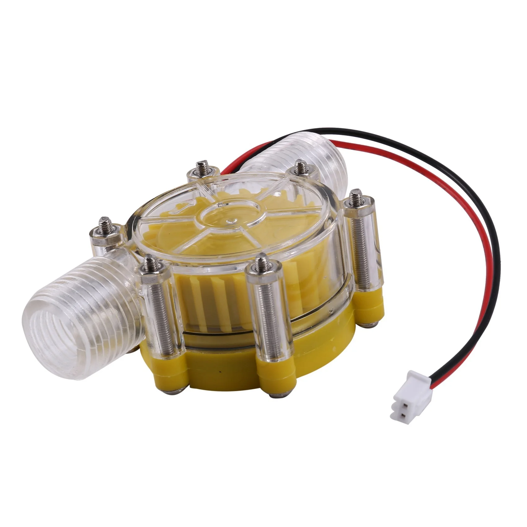 10W Water Flow Pump Mini Hydro Generator Turbine Flow Hydraulic Conversion 12V