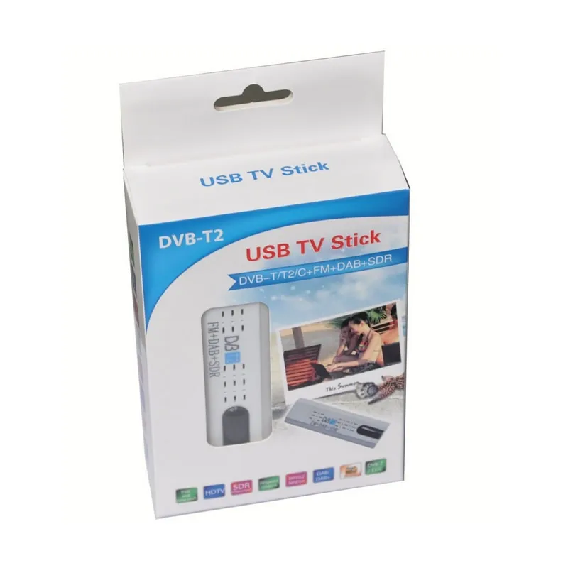 Antena Digital USB 2.0 HDTV TV Sintonizador Remoto Receptor Vara Para DVB-T2 DVB-T DVB-C FM DAB Laptop dvb t2 usb tv stick