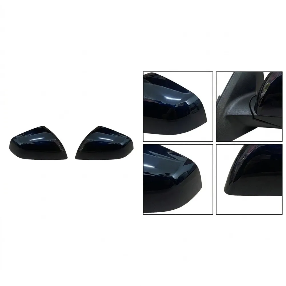 Left and Right Driver Side Mirror Cap Cover Compatible with For Tesla Model X 2016 and Later Models Part Numbers 1054430 1054431