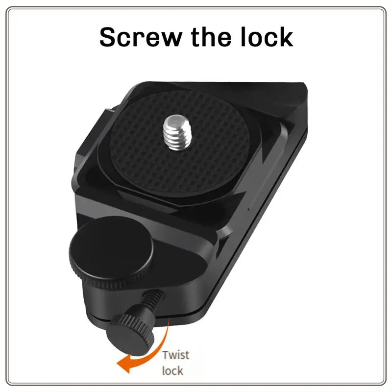 Надежный зажим для ремня для камеры, поясная пряжка для камеры с быстросъемным адаптером для крепления камеры, совместимый с камерой Sony/Canon,Ca