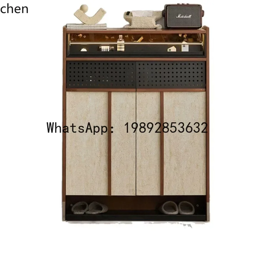 

Тумба для обуви X7 из массива дерева, узкий шкаф-органайзер для прихожей, для малогабаритных квартир