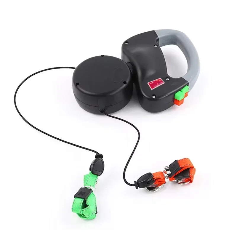 

Two Dog Reflective Retractable Pet Leash Two-Wire Retractable Pet Leash Double End Anti-Winding Automatic Retractable Tow Rope