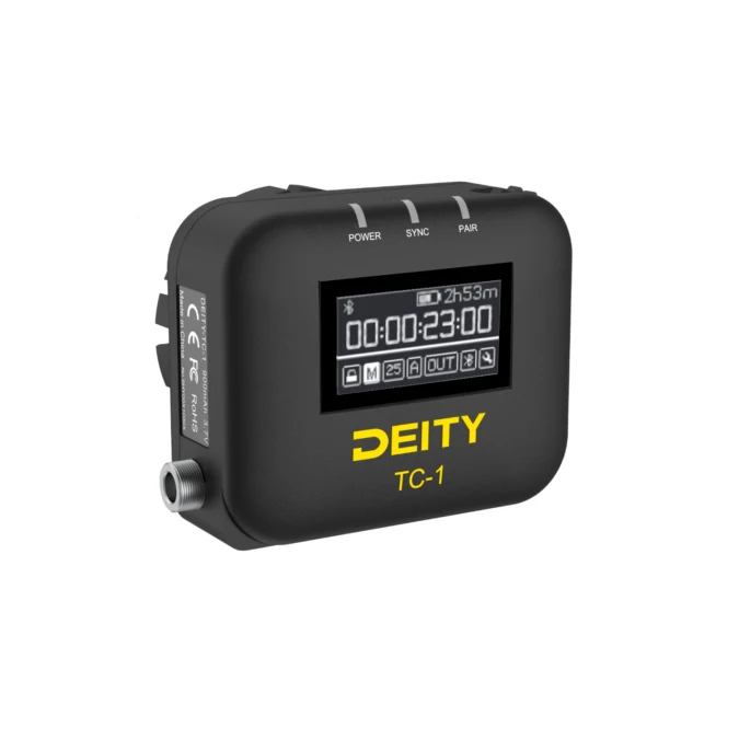Deity TC-1 KIT Wireless Timecode Box 3 PCS,2.4G Radio,Timecode Accuracy 0.5ppm,8 Channel,Max Range 250 FT