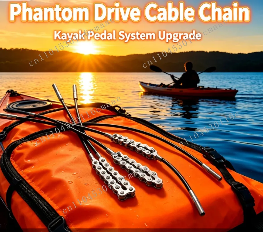 Marine Anti‑Corrosion Phantom Drive Idler Cable Chain Fit Pedal Kayak System Stainless Steel Boat Replacement Accessory