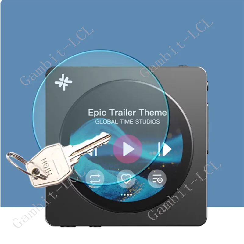 2/4PCS für Fiio Snowsky Disc Protector Displayschutzfolie aus gehärtetem Glas auf FiioSnowskyDisc SnowskyDisc Cover Film – Detail 3