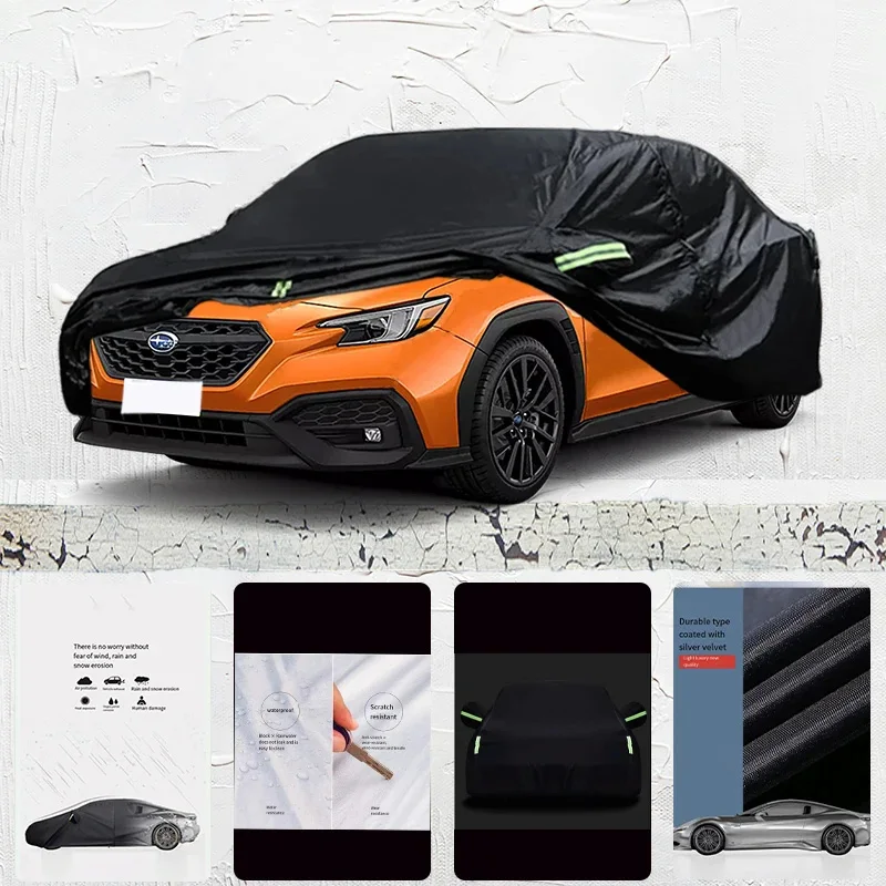 

For-Subaru-WRX-Anti-UV-Sun-Shade-Rain-Snow-Resistant-Black-Cover-Dustproof-Car-umbrella-Full