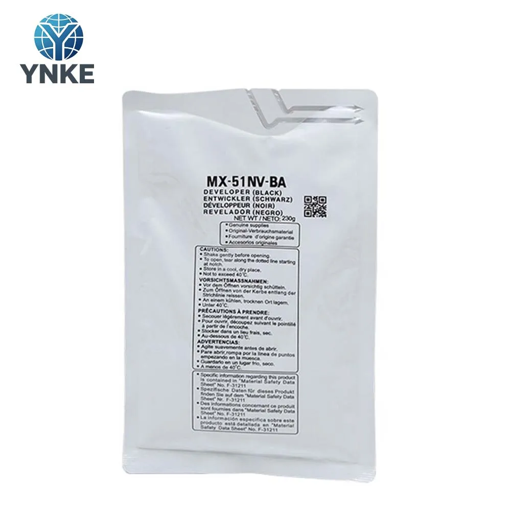 230g MX51 Developer Powder For Sharp MX4110 4100 MX4111 MX4140 MX4141 MX4128 4148 MX5110 MX5111 MX5140 5141 4112 5112 5128 5148