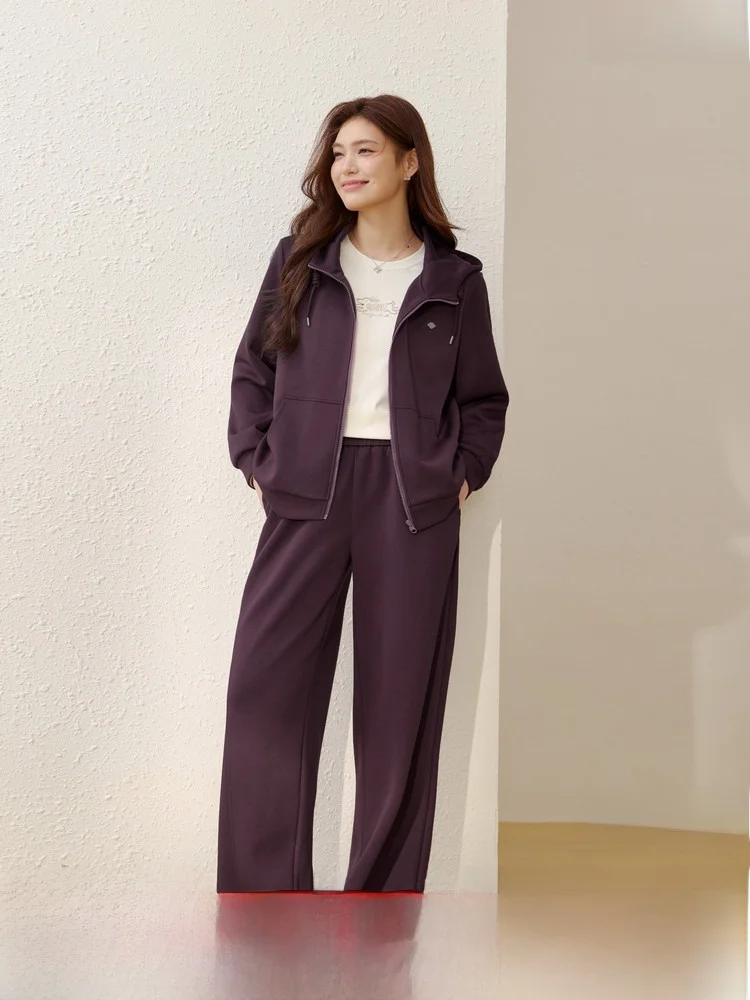 

Удобный повседневный комплект из двух предметов для женщин больших размеров: простой, стильный, весенний, модный, новинка, полиэстер, вискоза, спандекс