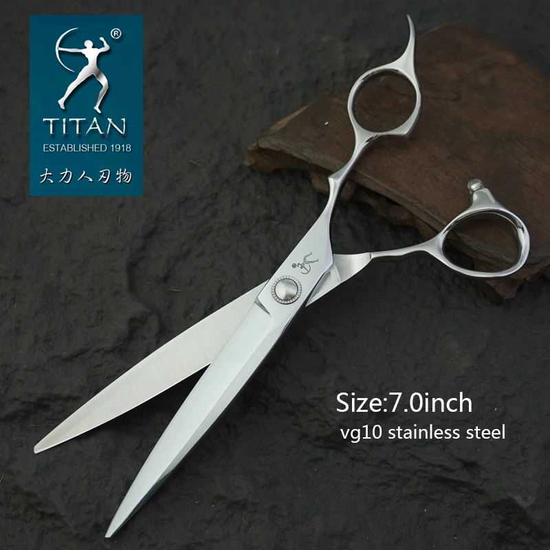 Titan Professionelle Friseurschere 6,0 Zoll VG10 Edelstahl Schneid- und Ausdünnungswerkzeug für Friseure – Detail 8