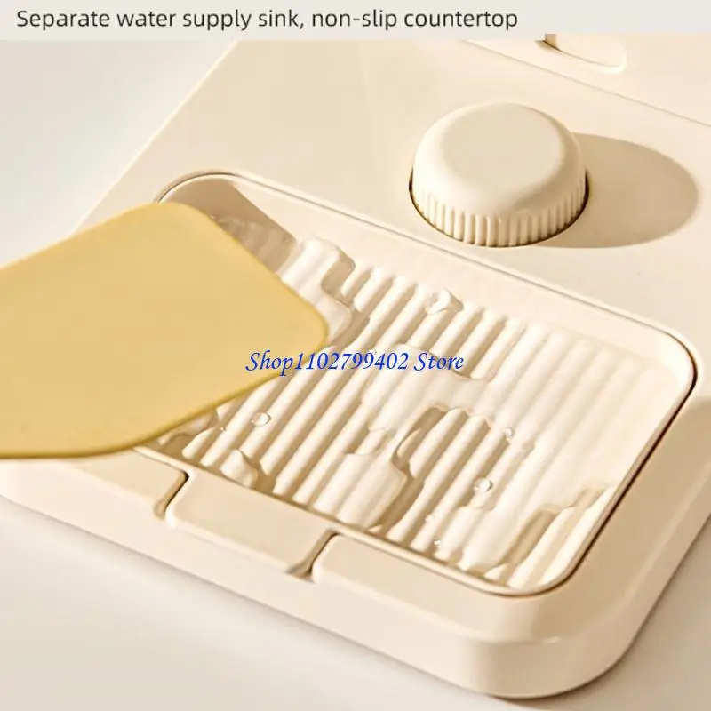 547F Pot Cover Rest with Spoon Space, ABS Stand for Daily Cooking Tasks