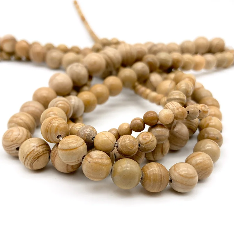 4 6 8 10mm Natuursteen Kralen Amethist Amazoniet Agaat Jades Losse Ronde Kralen voor Sieraden Maken Armband ketting DIY