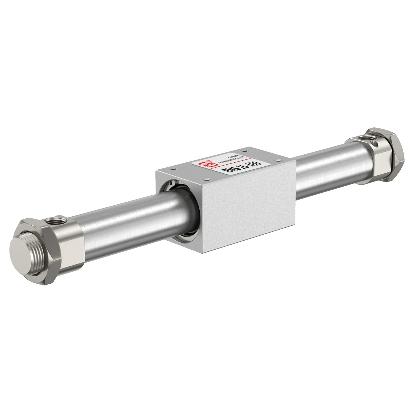 HLH RMS Series 25mm Bore RMS25 Rodless Magnetic Air Pneumatic Cylinder Double Acting 100/200/300/400/500/600/700/800/1000mm Stro