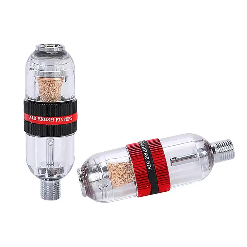 1PC Mini Airbrush In Line Water Trap Filter Oil Water Separator Moisture Absorber for Air Compressor Tools