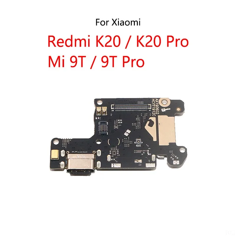 USB Charging Dock Connector Port Socket Jack Charge Board SIM Card Tray Slot Flex Cable For Xiaomi Redmi K20 Pro / Mi 9T Pro