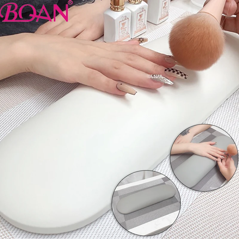 Genuine Leather Hand Pillow Soft Hand Rest Manicure Table Hand Cushion Pillow Holder Arm Rest Nail Art Stand Superior Minimalism