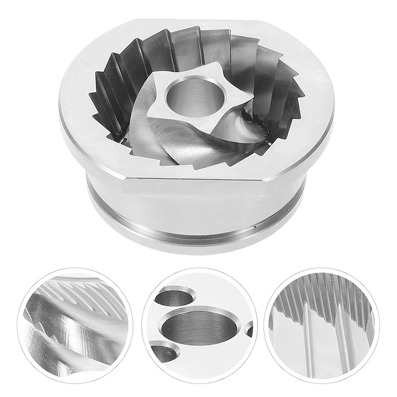 SUS420 48MM Precision Conical Coffee Grinder Burr Custom Replacement Set For Jura Coffee Machine