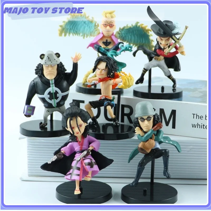 One Piece Wcf Wt100 Vol3 Ace Marco Pvc Collection Finished Model Animation Peripheral Figurine Toy Desktop Ornament Gift