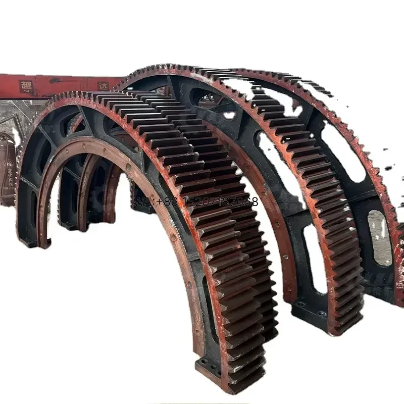 Wmwmnu Custom Made Service Gear and Pinion for Mining Ball Mill Spare Parts