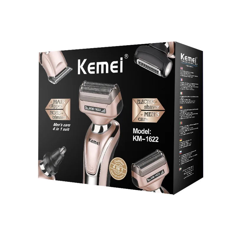 Kemei komei rasieren KM-1622 elektrische multifunktion ale nasale haar rasier maschine friseur schere 5-in-1 schaber