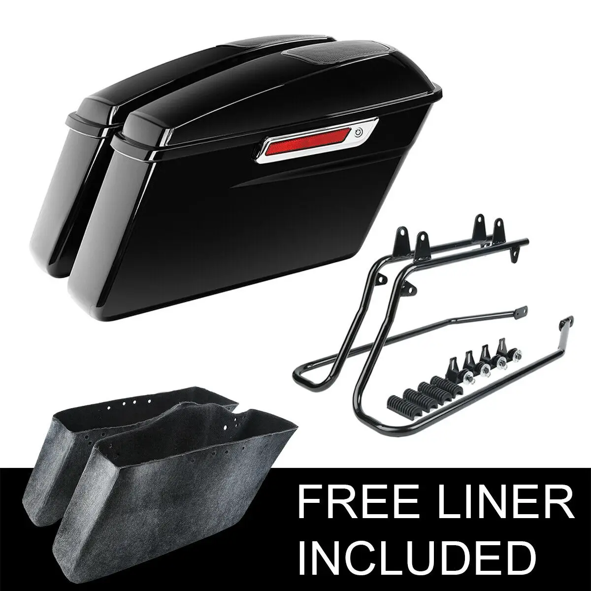 Motorcycle Saddlebags 6x9