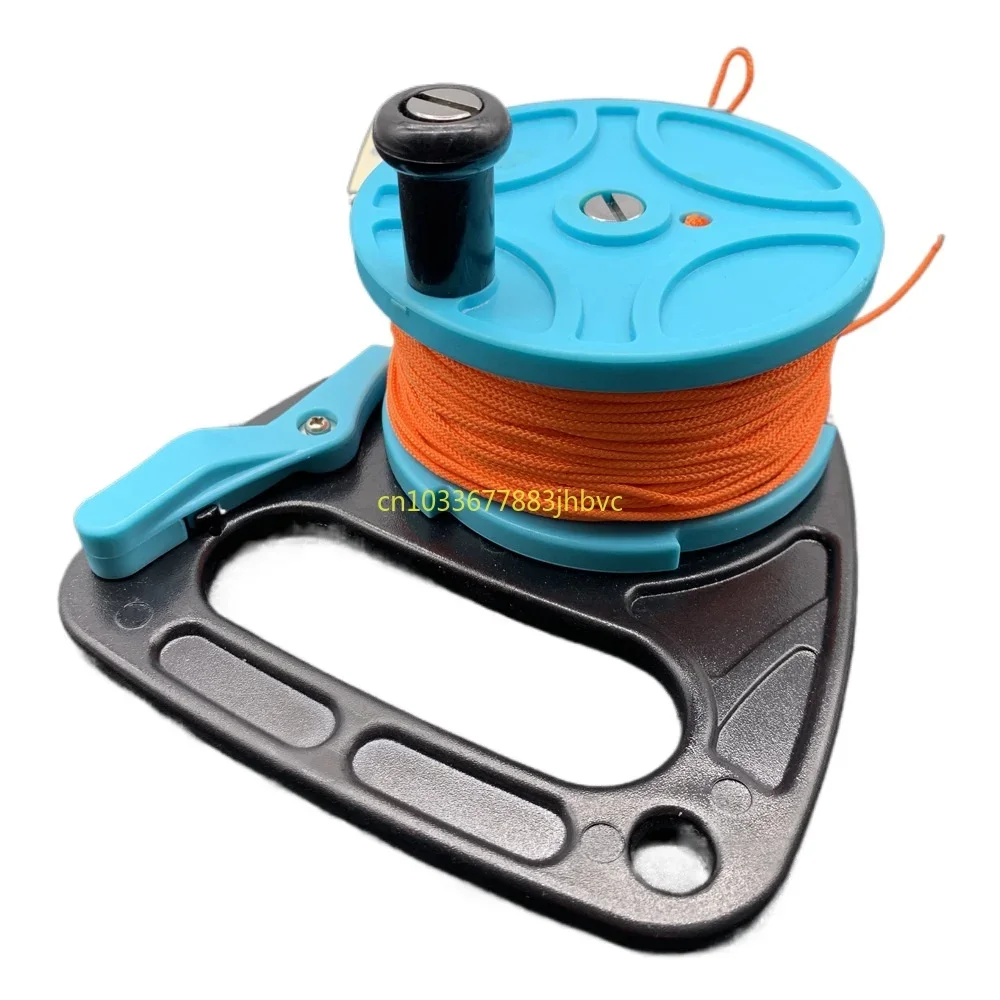 Reel, source spot, supply diving geodesic buoy SMB reel hand-held 83 meters