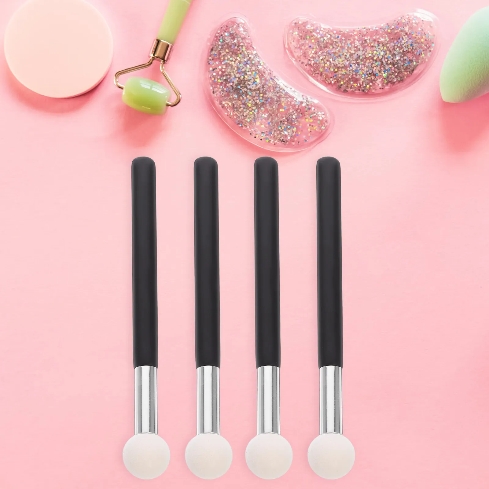 

6Pcs Concealer Brush Small Head Quick Application Makeup Brush Under Eye Blending Tool Powder Cream Foundation Cosmetics