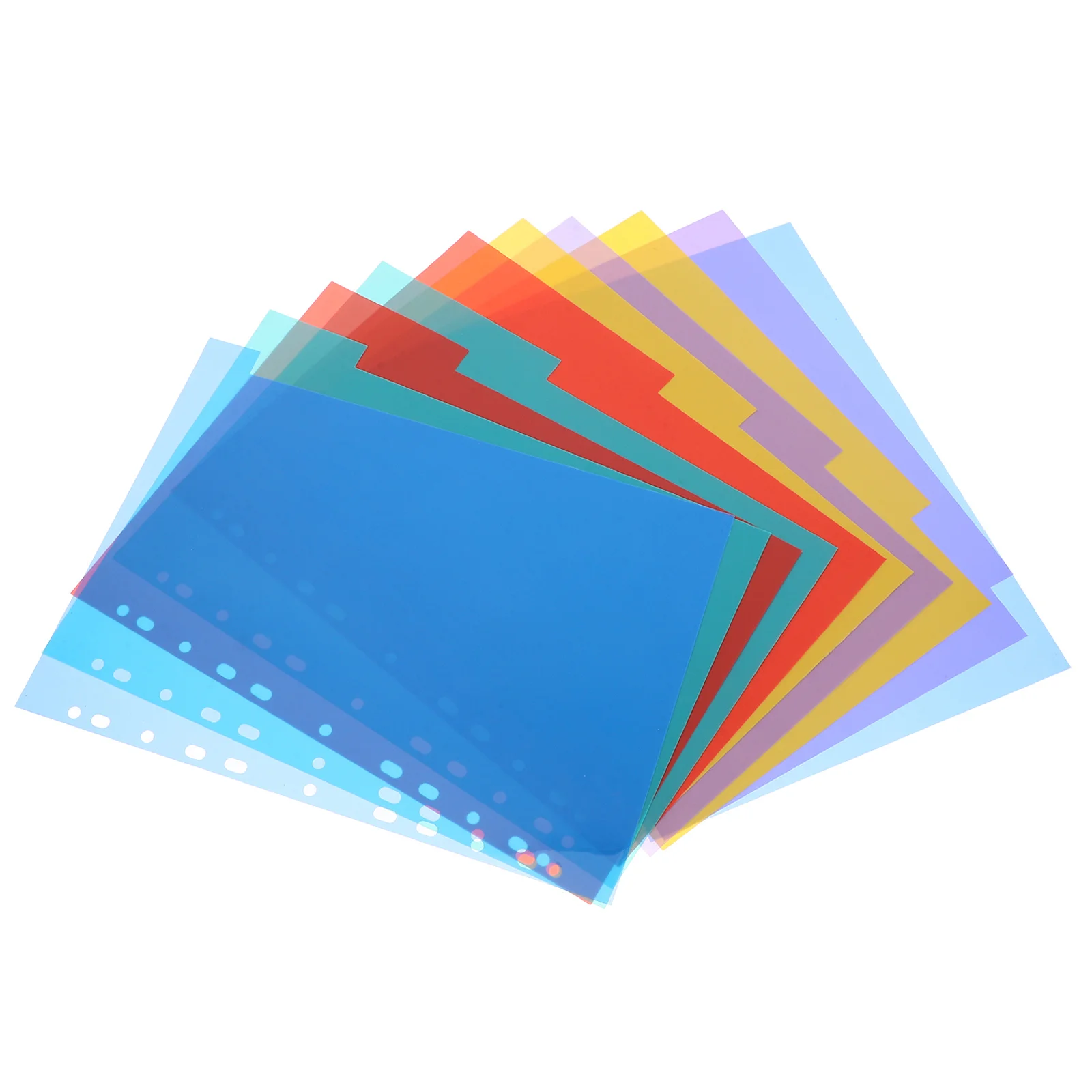 10 قطعة صفحات مؤشر التصنيف مقاوم للماء Pp متعدد الأقسام مقسم علامات التبويب للمجلدات أجهزة الكمبيوتر المحمولة وثائق مكتب المدرسة المنزل #4