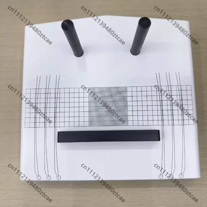 Eyeglass Frame Adjustment Plate Lind Type Adjustment Tool Plate Metal Material Spectacle Frame Adjust Panel For Eyewear Shaping