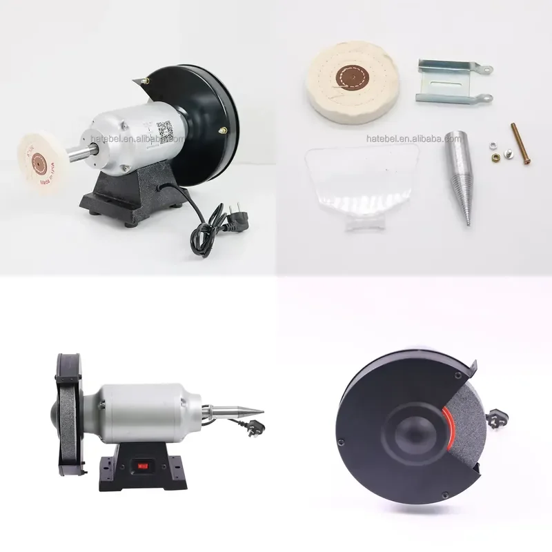 

【2026】 High Quality Lab Polishing Machine Grinding Denture Polishing Lathe with Single Grinding Wheel