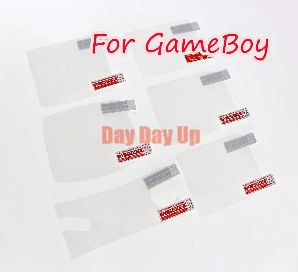 1pc para gameboy advance protetor de tela lcd para gba gb gbasp gbc gbp gbm película protetora acessório