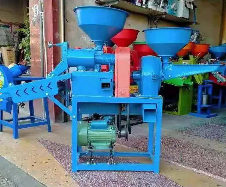 

Small Farm Mini Combined Rice Mill 6NF-40 Model Hot Sale Rice Milling Machines Mini