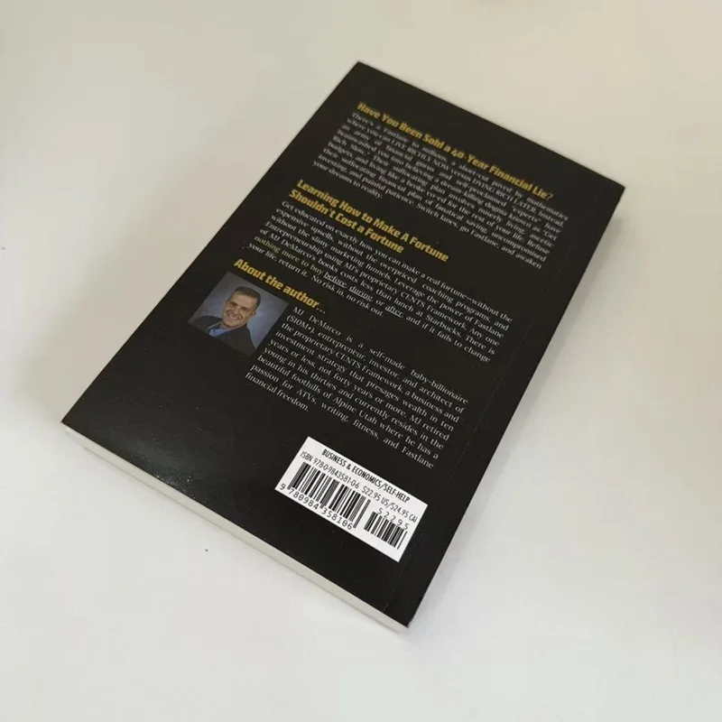 المليونير Fastlane من MJ DeMarco كراك رمز الثروة والمعيشة الغنية في غلاف ورقي مدى الحياة باللغة الإنجليزية Libros Livros