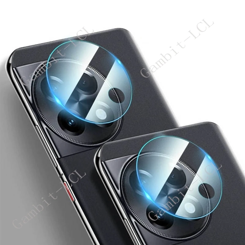 3D Camera Lens For OnePlus 12R 12 11 11R Ace 3 2 Pro 2Pro Ace3 Ace2 OnePlus12R Tempered Glass Back Screen Protector Cover Film