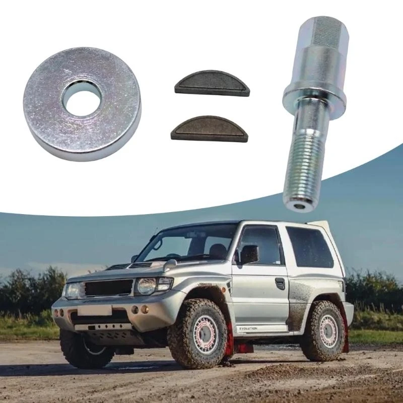 Engine Optimization Crankshaft Pulley Bolt with All Necessary Components for Hassle replacements for Pajero
