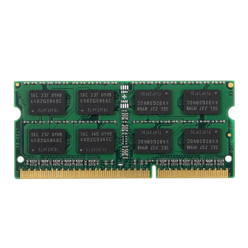 Samsung Laptop Ram DDR2 667MHz 800MHz DDR3 4GB 8GB 1066 1333 1600 1866MHz DDR3L 1.35V 1.5V SODIMM 204pin Memory For Notebook