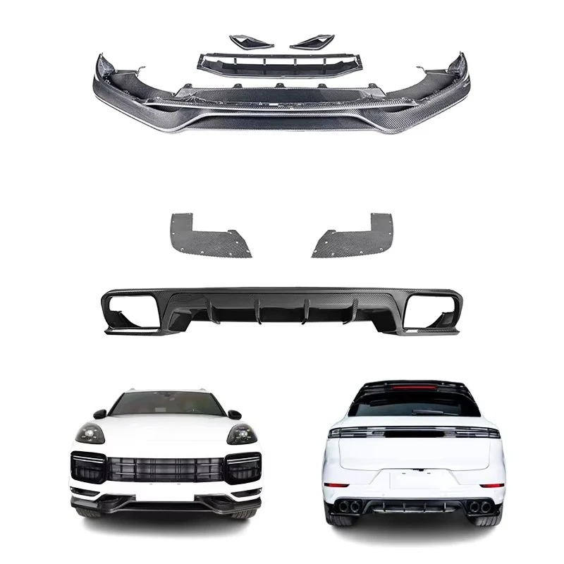 Classic Car Restomod Body KitsHigh-end Body Kit Customization2018-2023 Carbon Fiber Front And Rear Bumper Lip New Condition Teca