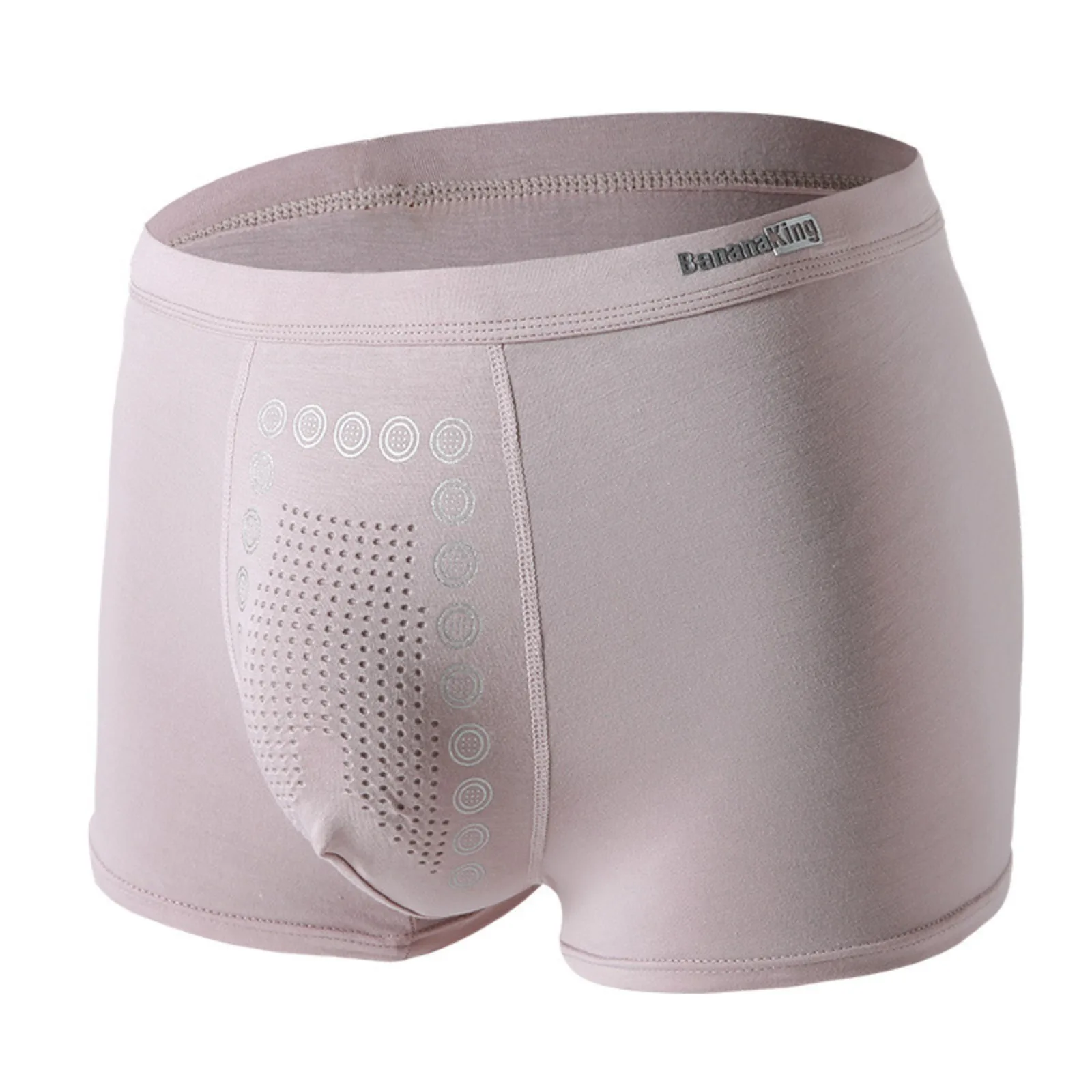 Men's Sports Underwear Breathable Cotton Quick-Dry Boxer Briefs Anti-Slip Waistband & Pouch Support for Gym Running Daily Wear