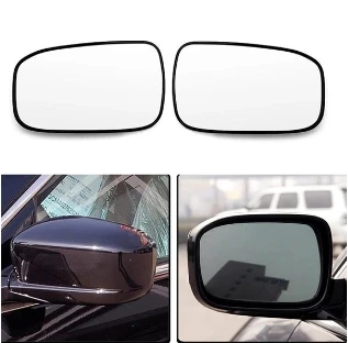 

For Honda Accord 7th Generation 2.0 2003 - 2007 Replace Rearview Mirror Lenses Exterior Side Reflective Glass Lens Round Buckle