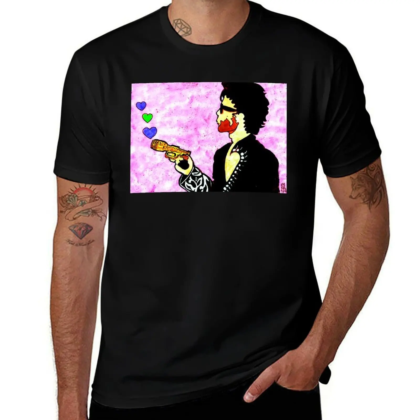 

PRINCE: BLACK MUSE XO T-Shirt kawaii clothes animal prinfor boys anime t shirts essential t shirt mens vintage t shirts