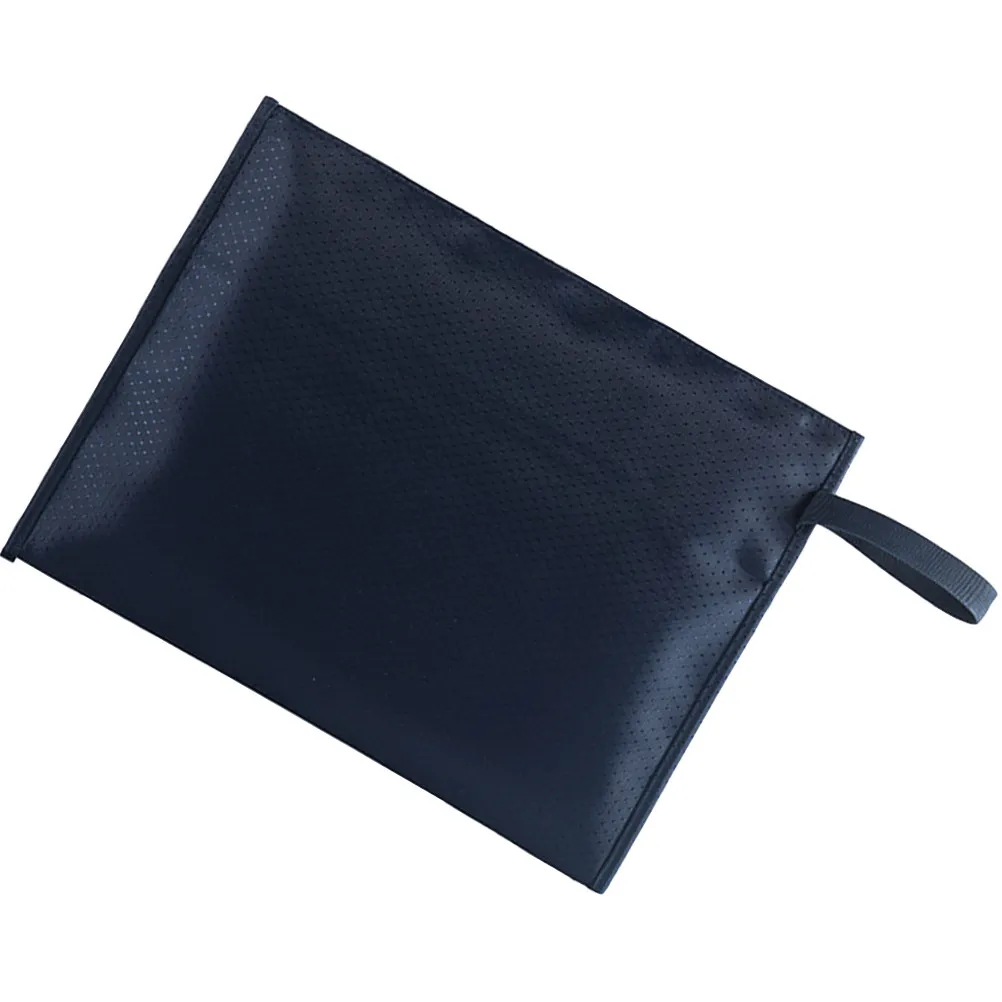 

Waterproof Zipper File Bag Heavy Duty Oxford Fabric Spacious Document Storage Folder for Letters Statements Photos Cards Files