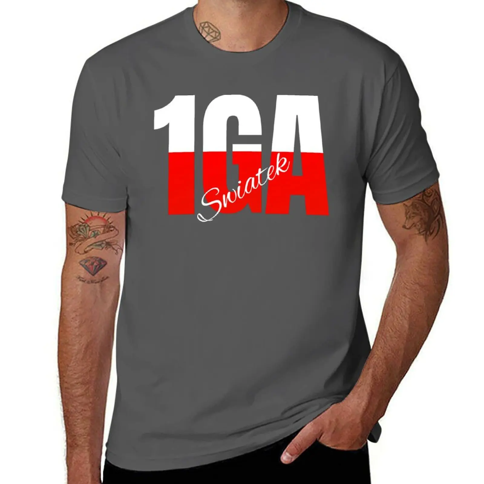 

IGA SWIATEK-SWIATEK-TEAM SWIATEK-IGA SWIATEK TENNIS T-Shirt t shirts for man slim fit t shirts for man cotton T-Shirt