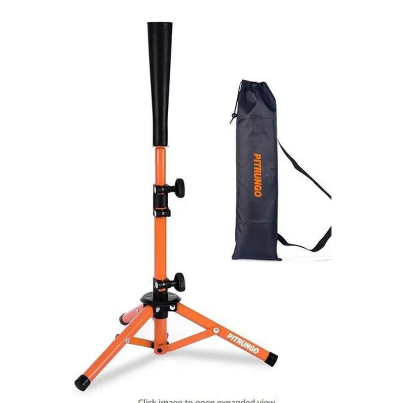 Adjustable Baseball Batting Tee for Kids, Lightweight Training Stand for Baseball and Softball