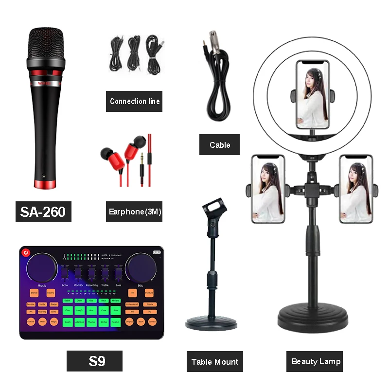 Frequency Selestable Long Range Lapel Microphone Wireless 4 Channel Microphone Handheld Metal Headset Style Adjustable Uhf