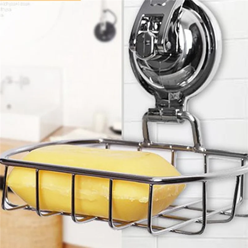 

Soap Rack Wall Mounted Soap Holder Stainless Steel Soap Sponge Dish Bathroom Accessories Soap Dishes