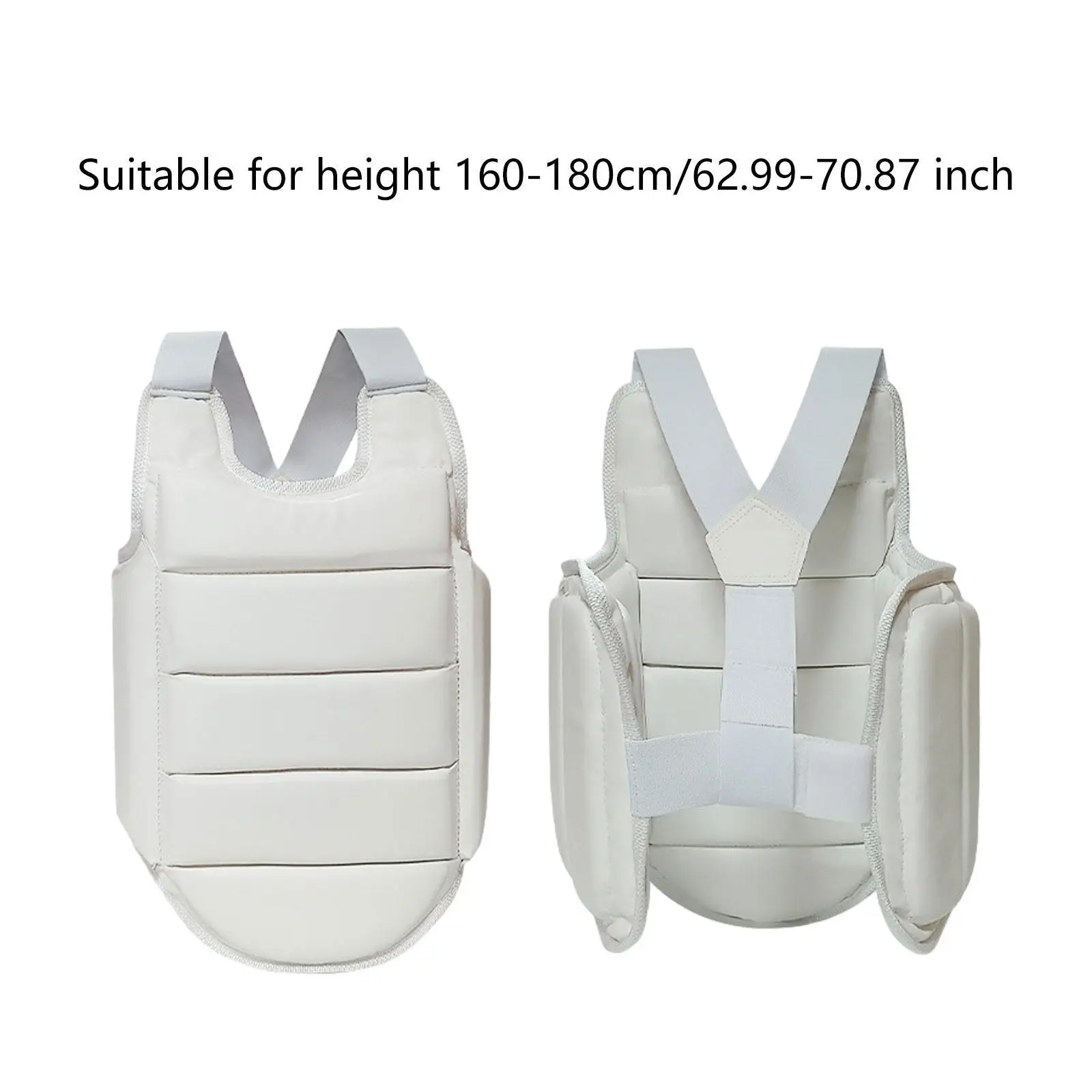 Karate Chest Guard Rib Protector Armour for Equipment Volleyball Baseball